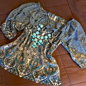 NY Collection Blouse Size Large Petite